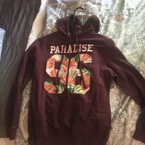 Maroon hoodie